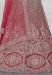 Picture of Appealing Net Maroon Lehenga Choli