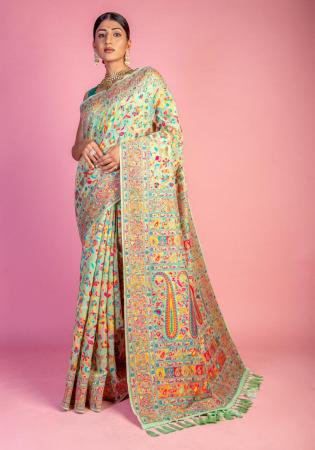 Picture of Resplendent Chiffon Light Slate Grey Saree