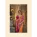 Picture of Pleasing Silk Coral Saree