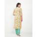 Picture of Cotton Dark Sea Green & Khaki Readymade Salwar Kameez