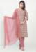 Picture of Sightly Cotton Rosy Brown Readymade Salwar Kameez