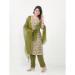 Picture of Radiant Cotton Olive Drab Readymade Salwar Kameez