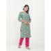 Picture of Appealing Cotton Cadet Blue Readymade Salwar Kameez