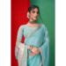 Picture of Ravishing Organza Light Blue Saree