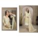 Picture of Grand Organza Beige Straight Cut Salwar Kameez