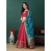 Picture of Shapely Silk Crimson Lehenga Choli