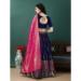 Picture of Graceful Silk Midnight Blue Lehenga Choli