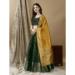 Picture of Pleasing Silk Dark Green Lehenga Choli