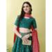 Picture of Graceful Silk Teal Lehenga Choli