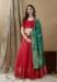 Picture of Delightful Silk Crimson Lehenga Choli