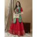 Picture of Delightful Silk Crimson Lehenga Choli