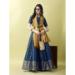 Picture of Beauteous Silk Teal Lehenga Choli