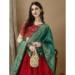 Picture of Ravishing Silk Crimson Lehenga Choli