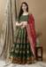 Picture of Fascinating Silk Dark Green Lehenga Choli