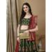 Picture of Fascinating Silk Dark Green Lehenga Choli