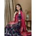 Picture of Sublime Silk Midnight Blue Lehenga Choli