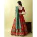 Picture of Ideal Silk Fire Brick Lehenga Choli