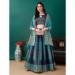 Picture of Good Looking Silk Dark Slate Grey Lehenga Choli