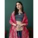 Picture of Pleasing Silk Dim Gray Lehenga Choli