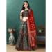 Picture of Gorgeous Silk Sea Green Lehenga Choli