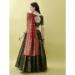 Picture of Classy Silk Dark Green Lehenga Choli