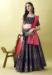 Picture of Shapely Silk Midnight Blue Lehenga Choli