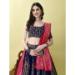 Picture of Shapely Silk Midnight Blue Lehenga Choli