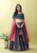 Picture of Statuesque Silk Midnight Blue Lehenga Choli