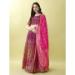 Picture of Magnificent Silk Plum Lehenga Choli