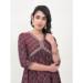 Picture of Pleasing Silk Light Slate Grey Kurtis & Tunic