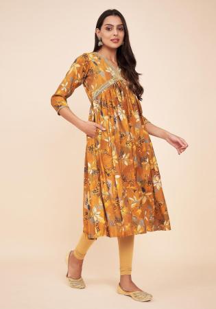 Picture of Well Formed Silk Peru Kurtis & Tunic