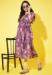 Picture of Graceful Silk Medium Purple Kurtis & Tunic