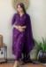 Picture of Fascinating Rayon Purple Readymade Salwar Kameez