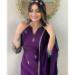 Picture of Fascinating Rayon Purple Readymade Salwar Kameez