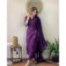 Picture of Fascinating Rayon Purple Readymade Salwar Kameez