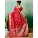 Picture of Sightly Cotton Red Saree