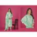 Picture of Organza Dark Sea Green Straight Cut Salwar Kameez