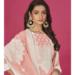 Picture of Fine Organza Wheat Straight Cut Salwar Kameez