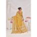 Picture of Bewitching Silk Golden Rod Saree