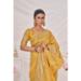 Picture of Bewitching Silk Golden Rod Saree