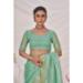 Picture of Marvelous Silk Dark Sea Green Saree