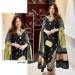 Picture of Shapely Georgette Black Straight Cut Salwar Kameez