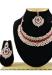 Picture of Superb Chiffon Maroon Necklace Set