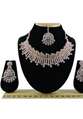 Picture of Splendid Chiffon Dim Gray Necklace Set