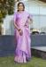 Picture of Taking Satin & Silk Plum Saree