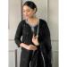 Picture of Beauteous Rayon Black Readymade Salwar Kameez