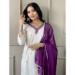 Picture of Gorgeous Rayon Off White Readymade Salwar Kameez