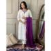 Picture of Gorgeous Rayon Off White Readymade Salwar Kameez