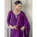 Picture of Radiant Rayon Dark Orchid Readymade Salwar Kameez