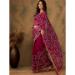 Picture of Excellent Organza Dark Magenta Saree